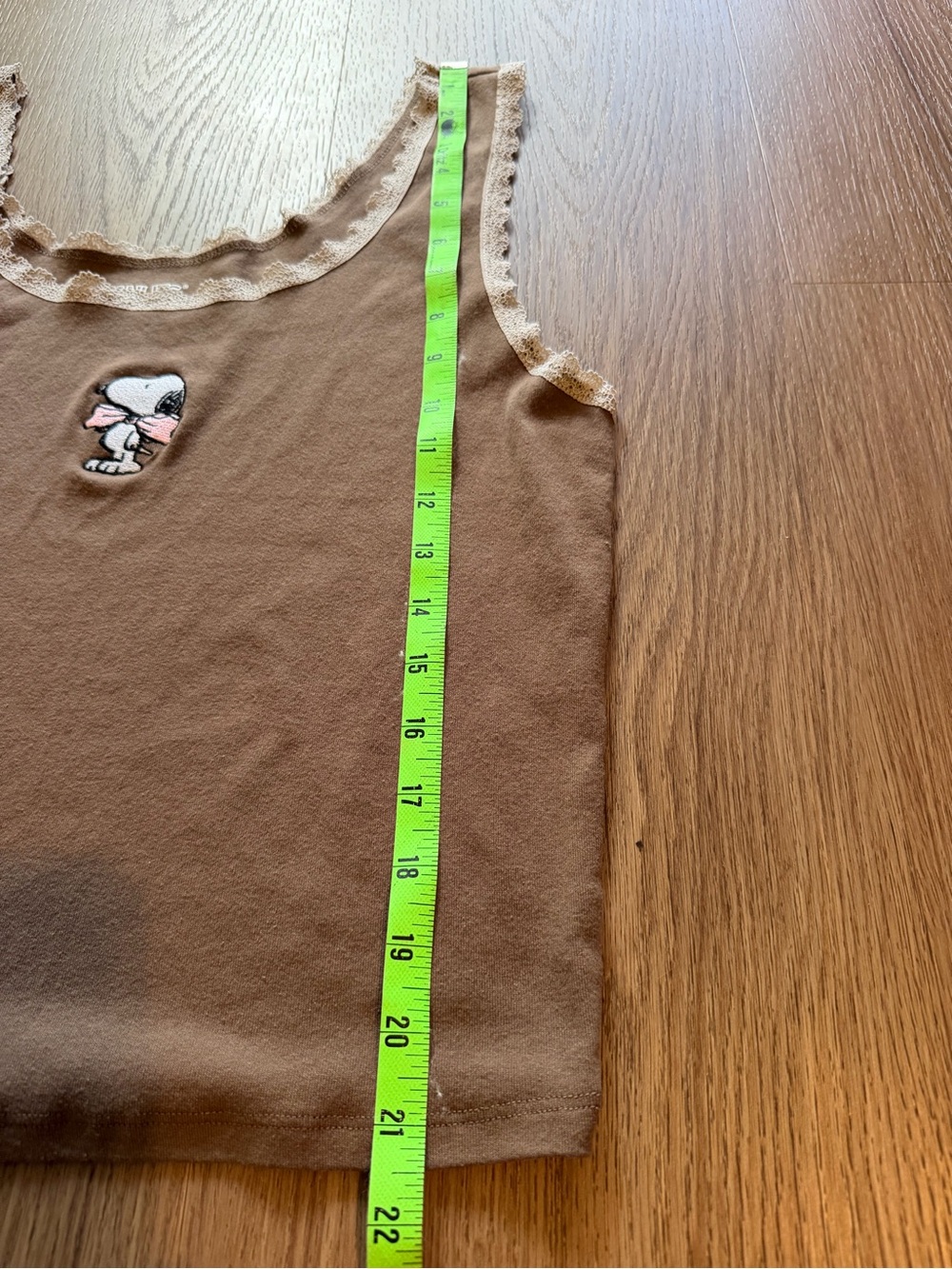 PEANUTS Snoopy Laced Tank top - Picture 5 of 7